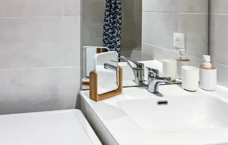 Appartement Grimaud, vue Château, balcon, proche plage : photo 10