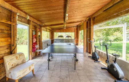 Maison en pierre 11 personnes, piscine et jacuzzi en Ombrie : photo 42