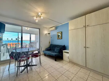 Studio cabine vue mer à Cap d'Agde, parking inclus : photo 6