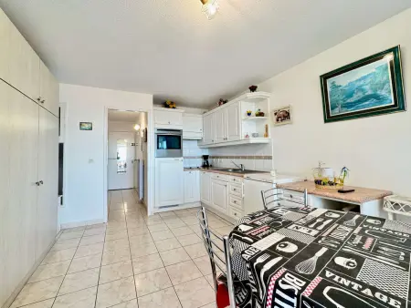 Studio cabine vue mer à Cap d'Agde, parking inclus : photo 7