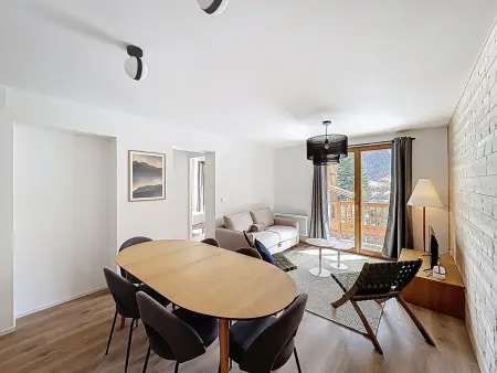 Location appartement à Le Monêtier les Bains, Appartement confortable vue montagne - personnes