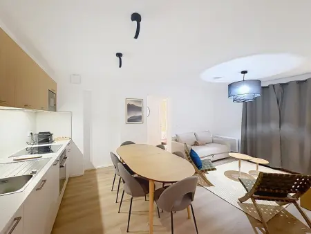 Appartement 6 personnes vue montagne au Monêtier : photo 3