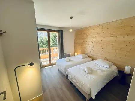 Appartement 6 personnes vue montagne au Monêtier : photo 9