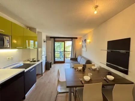 Location appartement à Serre Chevalier Chantemerle, Appartement lumineux proche des pistes - PMR