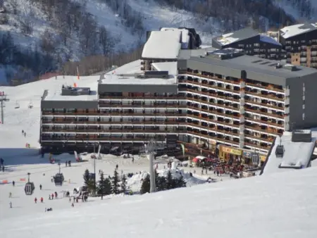 Studio ski au pied à la Croisette, Les Menuires : photo 8