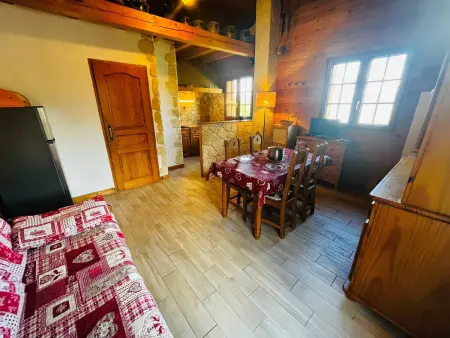 Location chalet à Saint Gervais les Bains, Chalet paisible 3 pers. entre St-Nicolas & St-Gervais