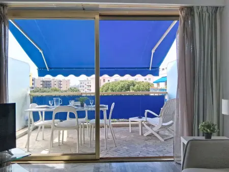 Appartement Goelette 3 à Cagnes-sur-Mer, 50 m plage : photo 23