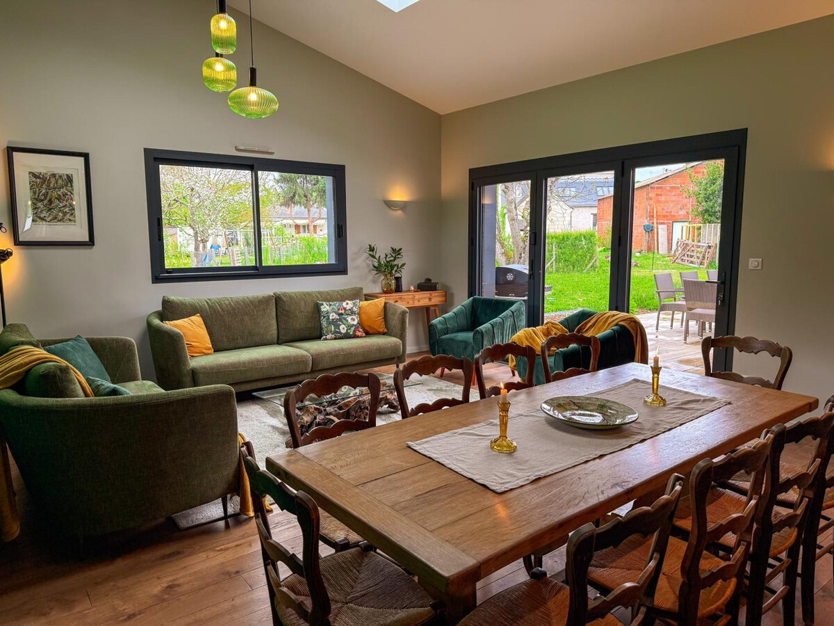 Gîte 9 pers., cuisine pro, chef à domicile – Rivarennes - Photo 2