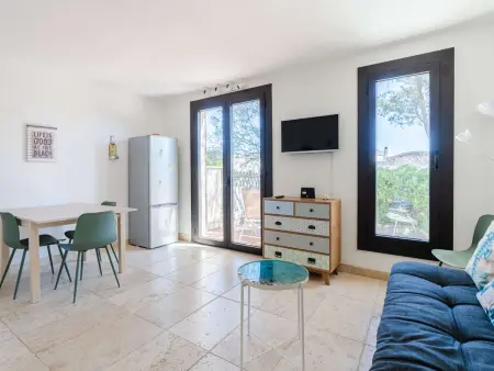 Villa 4 pers. à Gruissan : terrasse, parking et barbecue