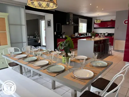 Gîte 12 personnes à Challans, 6 chambres, accès plages
