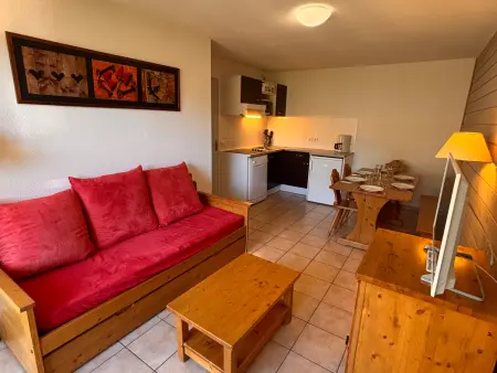 T2 cabine 6 pers. aux Angles, vue pistes : photo 12