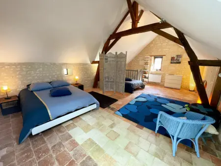 Gîte au pied d'un château XVe-XVIe à Sazilly : photo 15