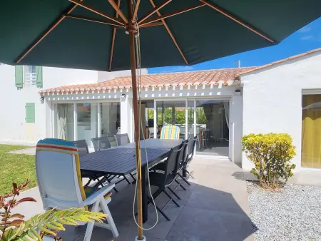 Location maison à Noirmoutier en l'Île, Maison tout confort, animaux admis - 10 pers.