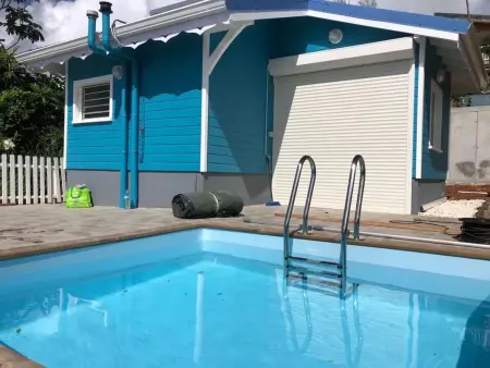 Location bungalow à Sainte Luce, Bungalow avec piscine privée à Sainte-Luce