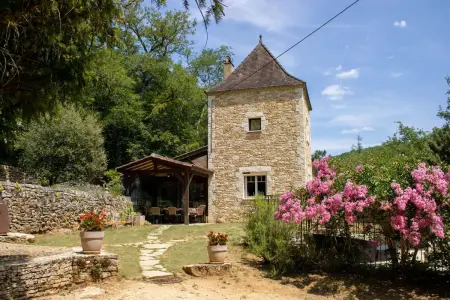 Villa avec piscine privée et jacuzzi à Vézac, 160 m² : photo 2