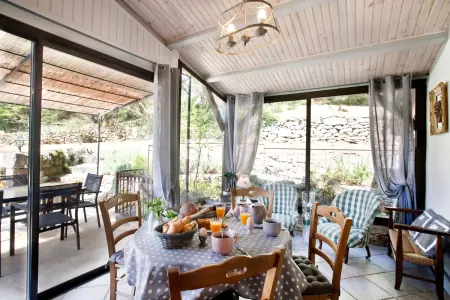 Villa avec piscine privée et jacuzzi à Vézac, 160 m² : photo 14
