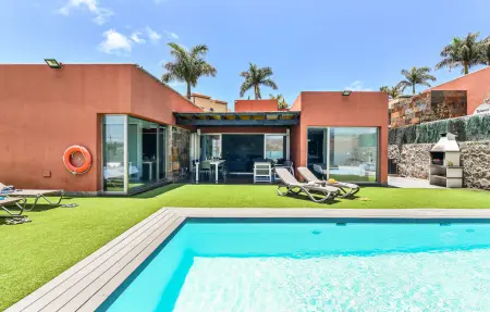 Maison 4 personnes avec piscine privée à San Bartolome : photo 12