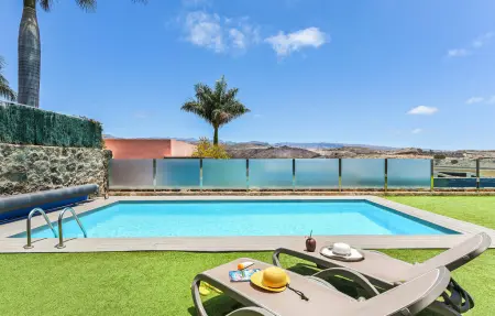 Maison 4 personnes avec piscine privée à San Bartolome : photo 13