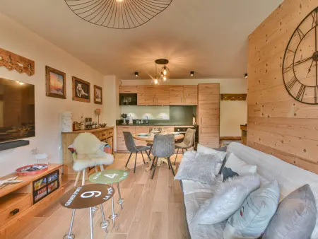 T3 49m² à 50m des pistes - Les Gets, 4 pers. : photo 1