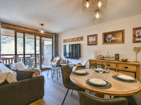 T3 49m² à 50m des pistes - Les Gets, 4 pers. : photo 3