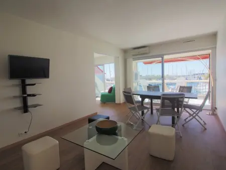 Appartement rénové 5 pers., vue mer et port - La Grande-Motte : photo 2