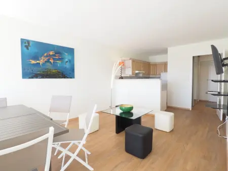 Appartement rénové 5 pers., vue mer et port - La Grande-Motte : photo 6