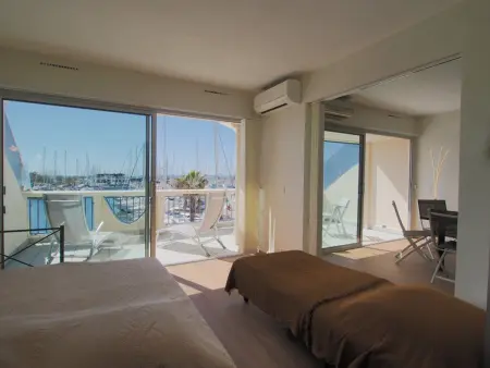 Appartement rénové 5 pers., vue mer et port - La Grande-Motte : photo 12