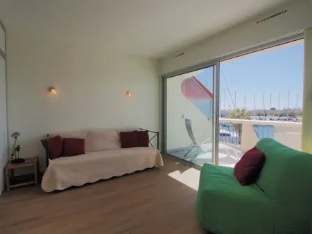 Appartement rénové 5 pers., vue mer et port - La Grande-Motte : photo 15