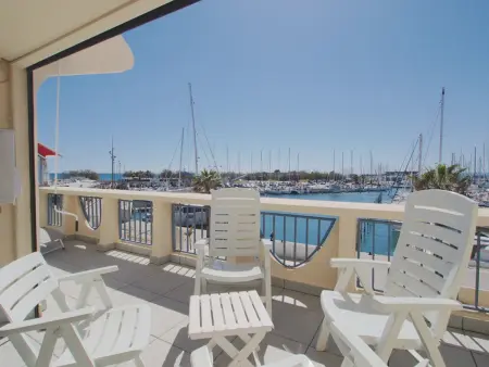 Appartement rénové 5 pers., vue mer et port - La Grande-Motte : photo 18