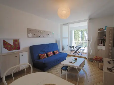 Studio cabine avec parking à 600m de la plage : photo 3