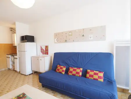 Studio cabine avec parking à 600m de la plage : photo 6