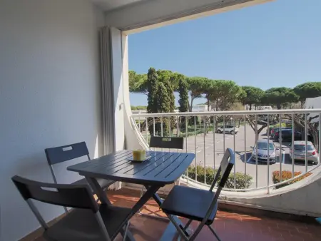 Studio cabine avec parking à 600m de la plage : photo 9