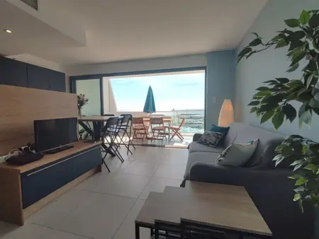 T3 climatisé vue mer, terrasse sud-ouest – 6 pers. : photo 3