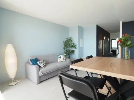 T3 climatisé vue mer, terrasse sud-ouest – 6 pers. : photo 7
