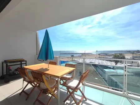 T3 climatisé vue mer, terrasse sud-ouest – 6 pers. : photo 11