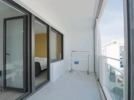 T3 climatisé vue mer, terrasse sud-ouest – 6 pers. : photo 16