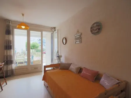 Studio 4 pers. avec parking et terrasse, 50m plage : photo 2