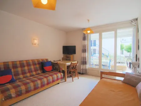 Studio 4 pers. avec parking et terrasse, 50m plage : photo 3