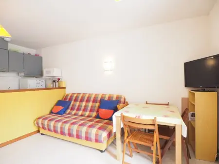 Studio 4 pers. avec parking et terrasse, 50m plage : photo 7