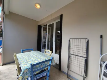 Studio 4 pers. avec parking et terrasse, 50m plage : photo 10