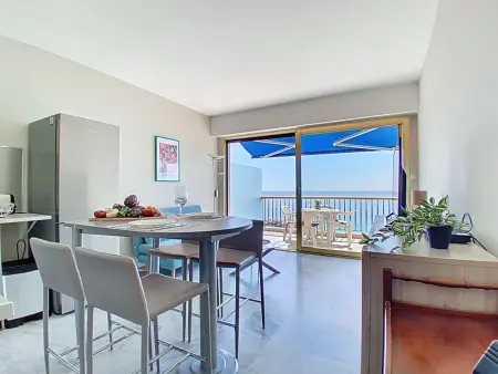 Appartement Le Grand Large, vue mer à Cagnes-sur-Mer : photo 7