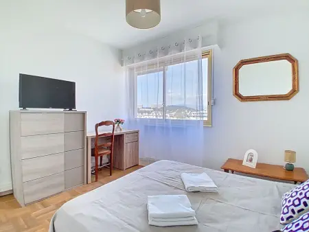 Appartement Le Grand Large, vue mer à Cagnes-sur-Mer : photo 14