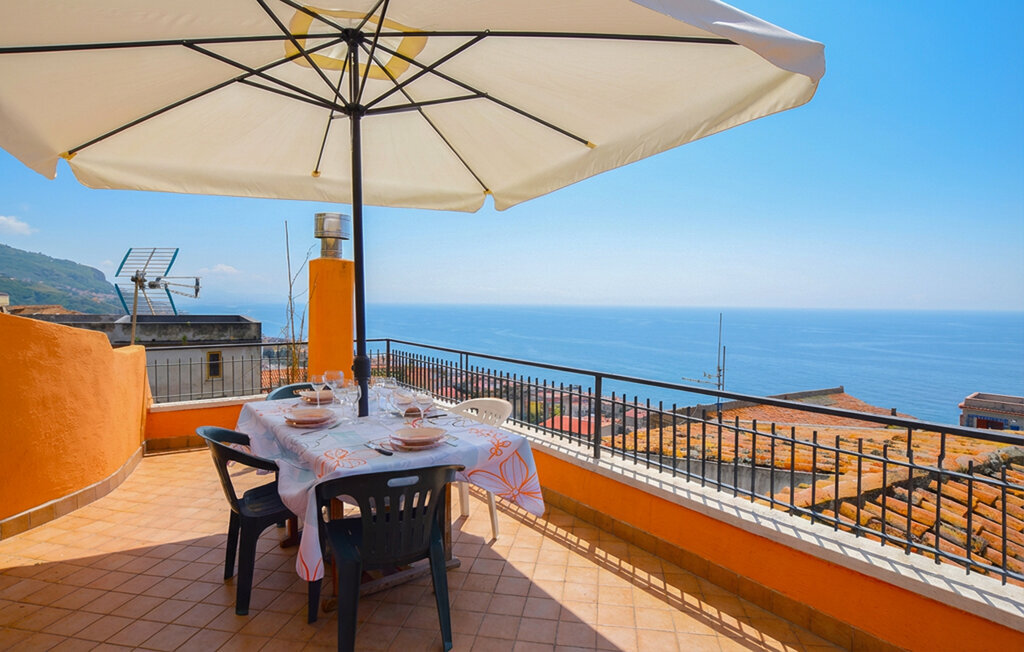 Maison vue mer à Cetraro, terrasse avec couchers de soleil - Photo 1