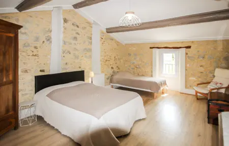 Bastide provençale avec piscine privée à Villes sur Auzon : photo 21