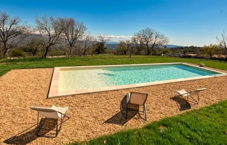 Ancienne ferme en pierre, piscine chauffée 60m², Sault : photo 2