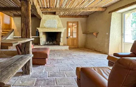 Ancienne ferme en pierre, piscine chauffée 60m², Sault : photo 3
