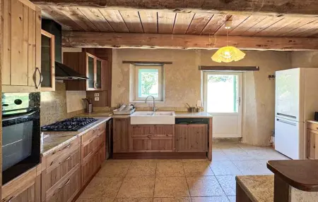 Ancienne ferme en pierre, piscine chauffée 60m², Sault : photo 6