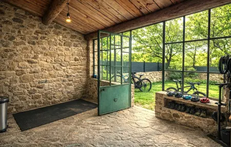 Ancienne ferme en pierre, piscine chauffée 60m², Sault : photo 9