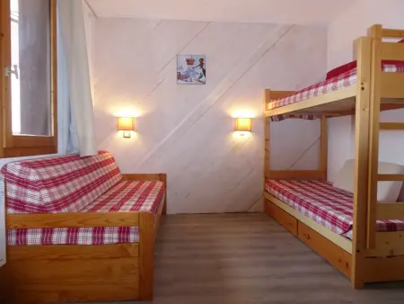 Location appartement à La Plagne Montchavin Les Coches, Studio divisible, balcon - 4 pers.