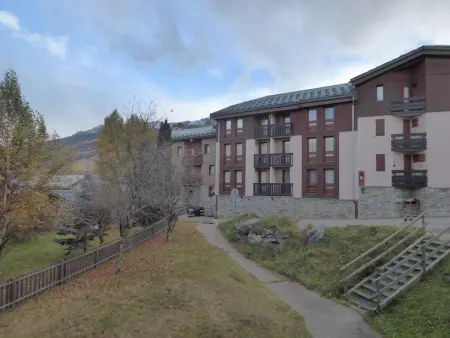 Studio divisible 24m² balcon à La Plagne, 100m pistes : photo 6